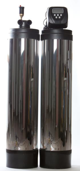 How does a Chemical Free Iron Sulphur Water Filter work?