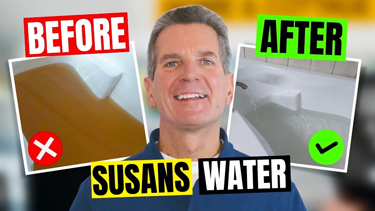 How to FIX DIRTY, DISGUSTING WATER? Simple — Iron & Sulfur Filter!