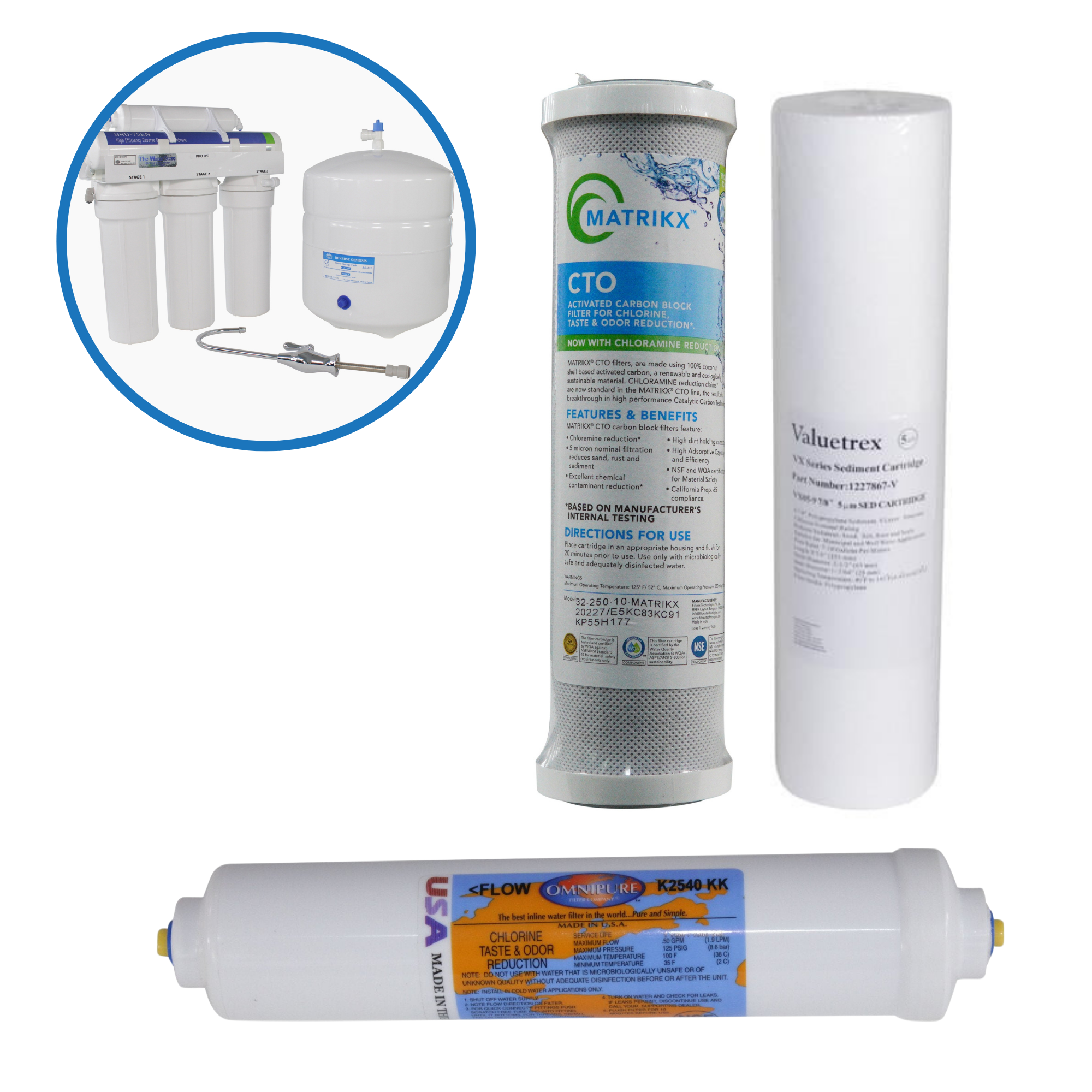 HUM Water Saver 75 RO Annual Care Kit