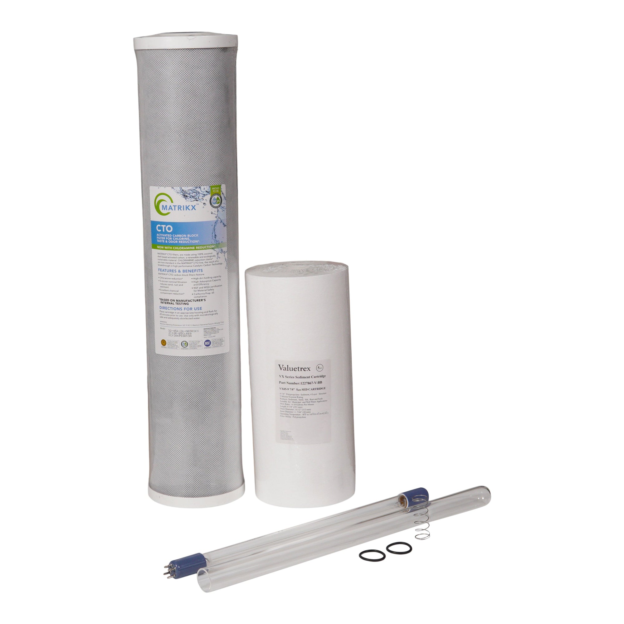 Greenway GAUVR10-20H Replacement UV Lamp, Sleeve and Filters 