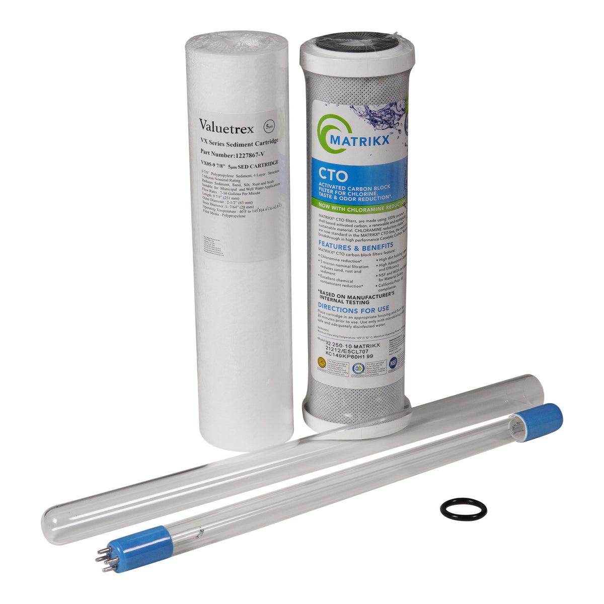 HUM Safe Water 6 Lamp, Sleeve and Filters Bundle | Free Ship