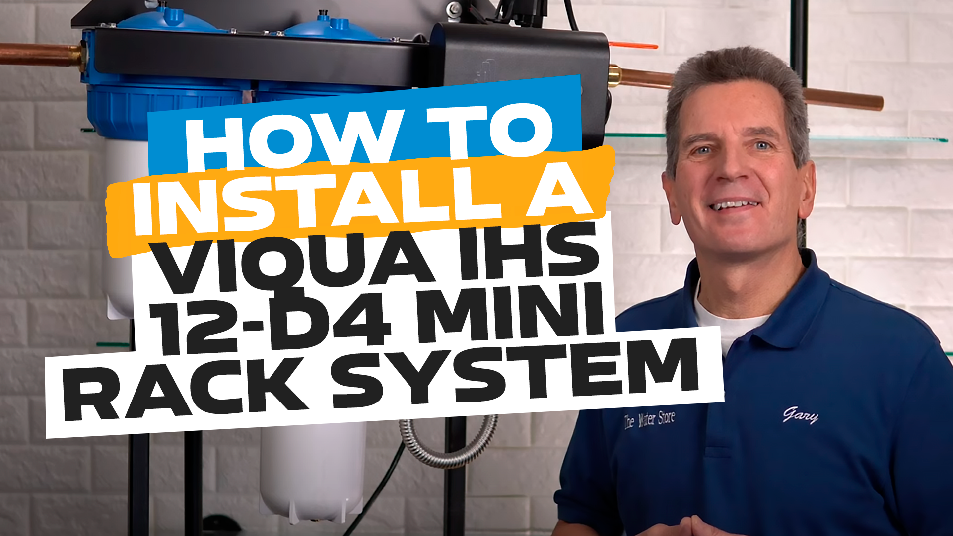 How to install a  VIQUA IHS 12-D4 Mini Rack System