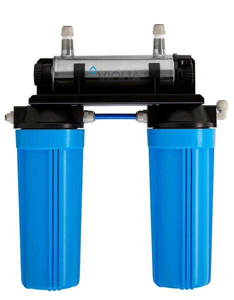How to Replace Filters, Clean Sleeve and Replace Lamp in Viqua VT1-DWS Drinking Water Ultraviolet Disinfection System.