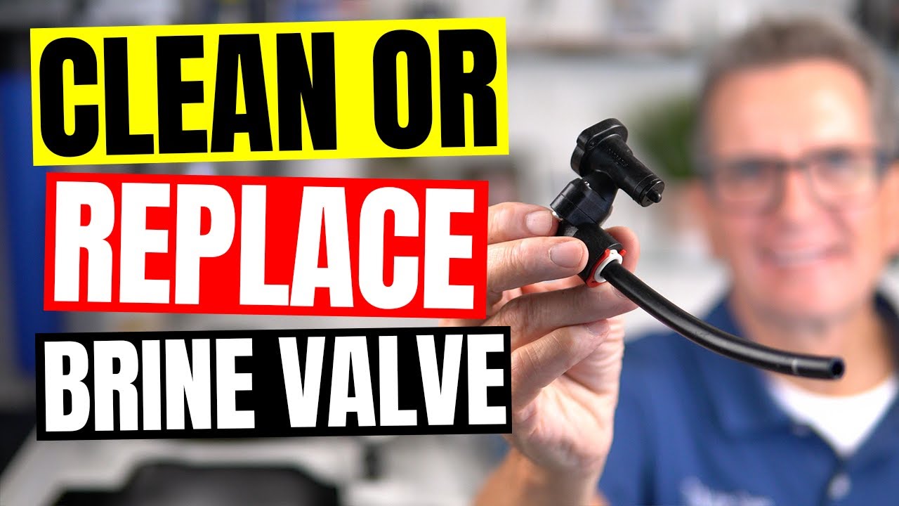 Aquamaster or WaterBoss Water Softener BRINE VALVE REPLACEMENT!