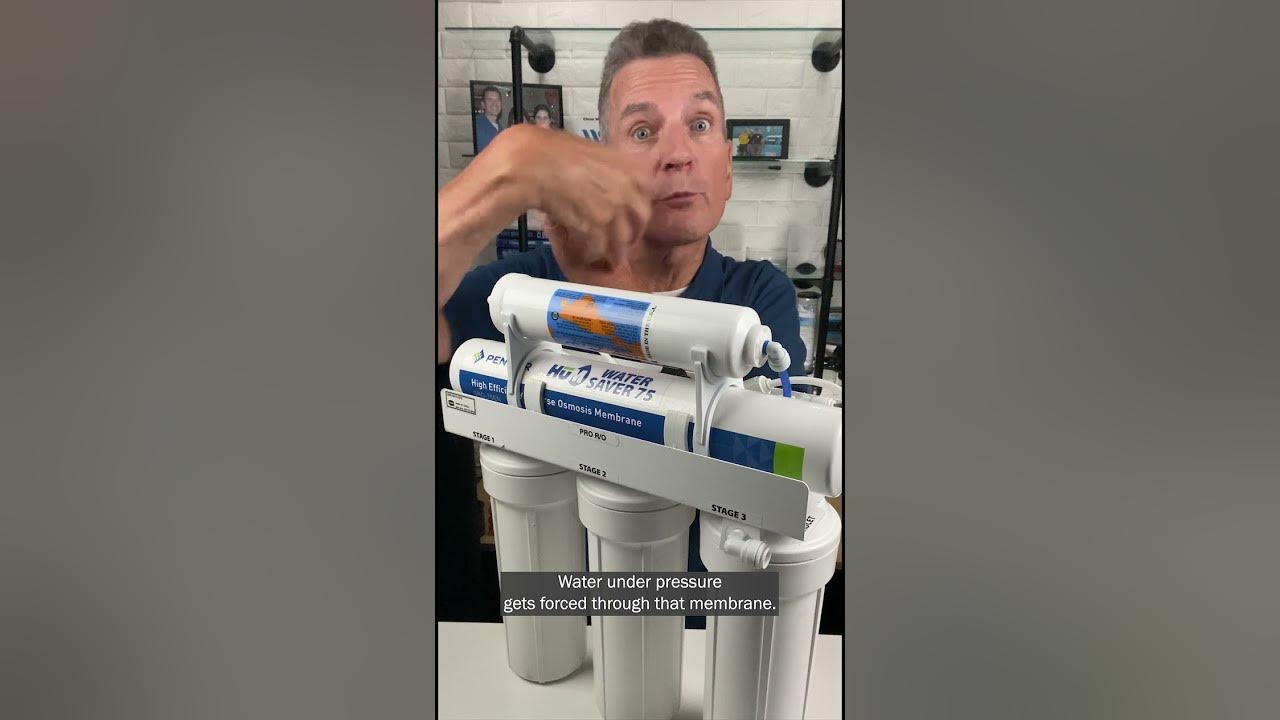 HOW does a REVERSE OSMOSIS drinking water system WORK?