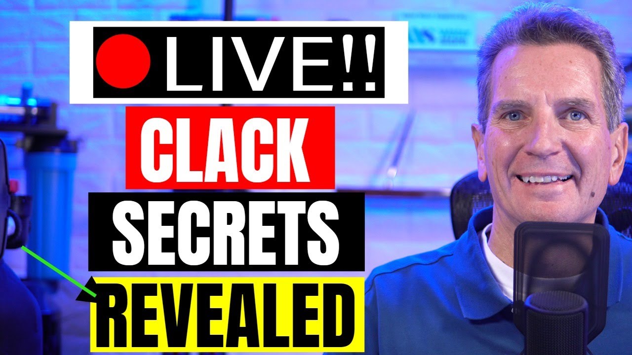 CLACK Water Softener SECRET DIAGNOSTICS Live Stream Replay – TROUBLESHOOT like a PRO!!