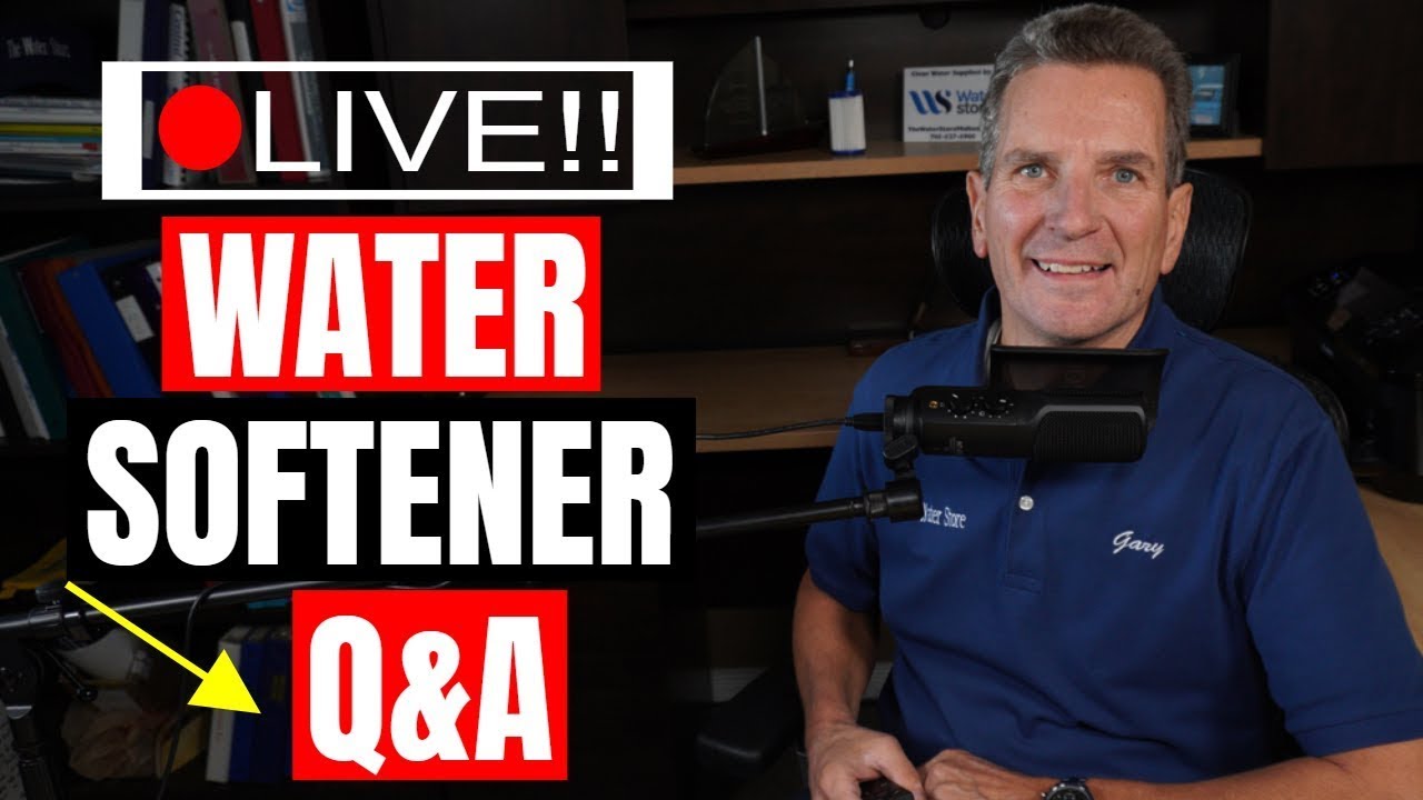 WATER SOFTENER Q&A Live Stream with Gary the Water Guy Replay