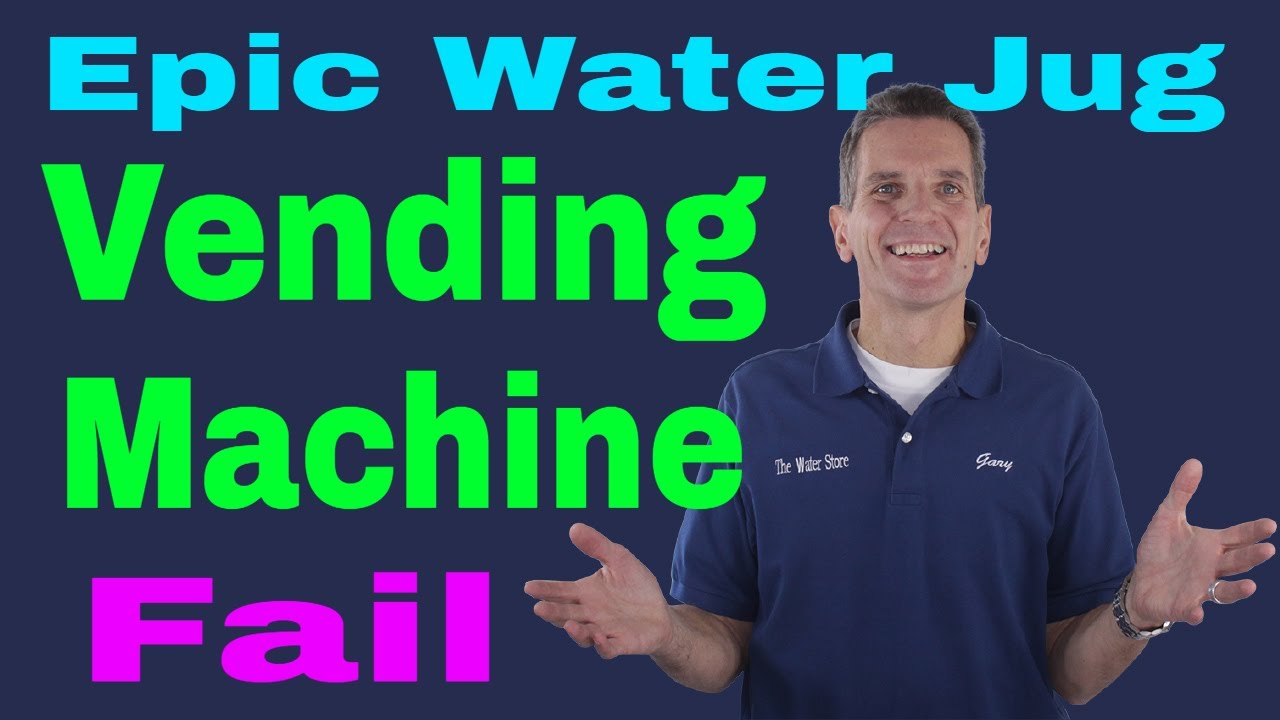 Epic Water Jug Vending Machine Fail - Midland, Ontario