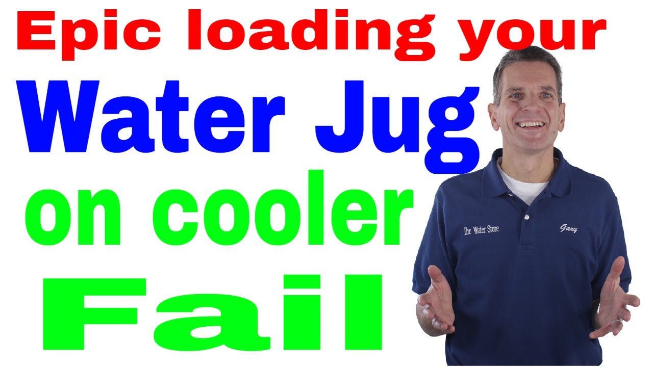 Epic loading your Water Jug on cooler Fail - Midland, Ontario