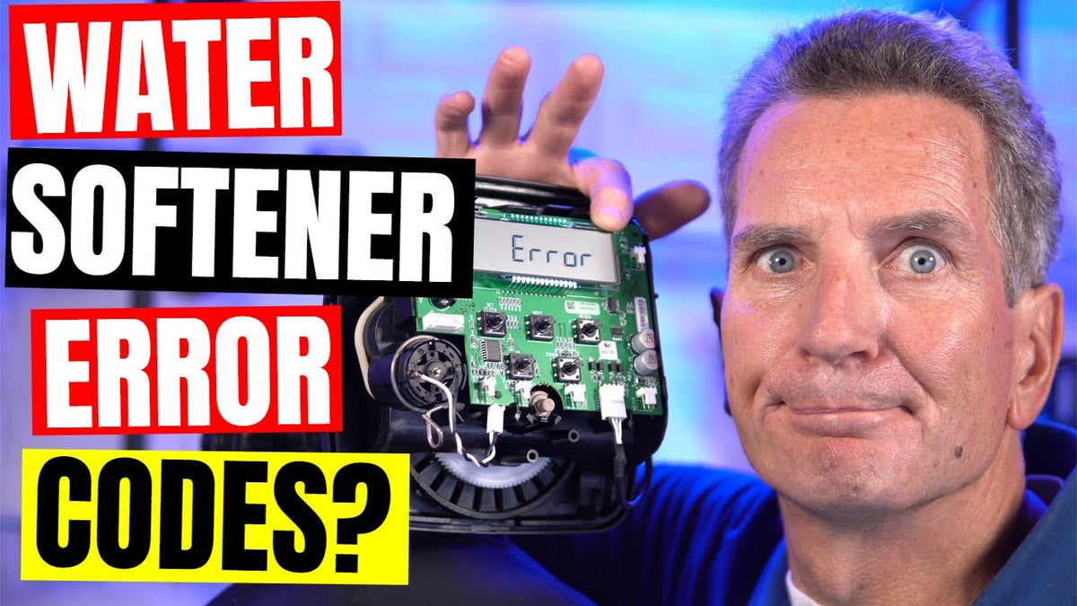 CLACK WS1 Water Softener ERROR CODES EXPLAINED Water eStore