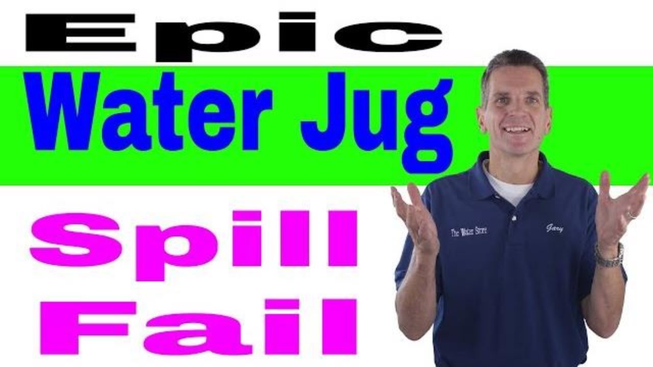 Epic Water Jug Spill Fail - Midland, Ontario