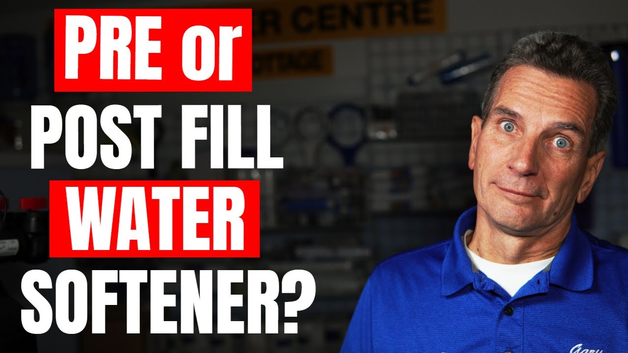 WHICH WATER SOFTENER is BEST - PRE or POST FILL?