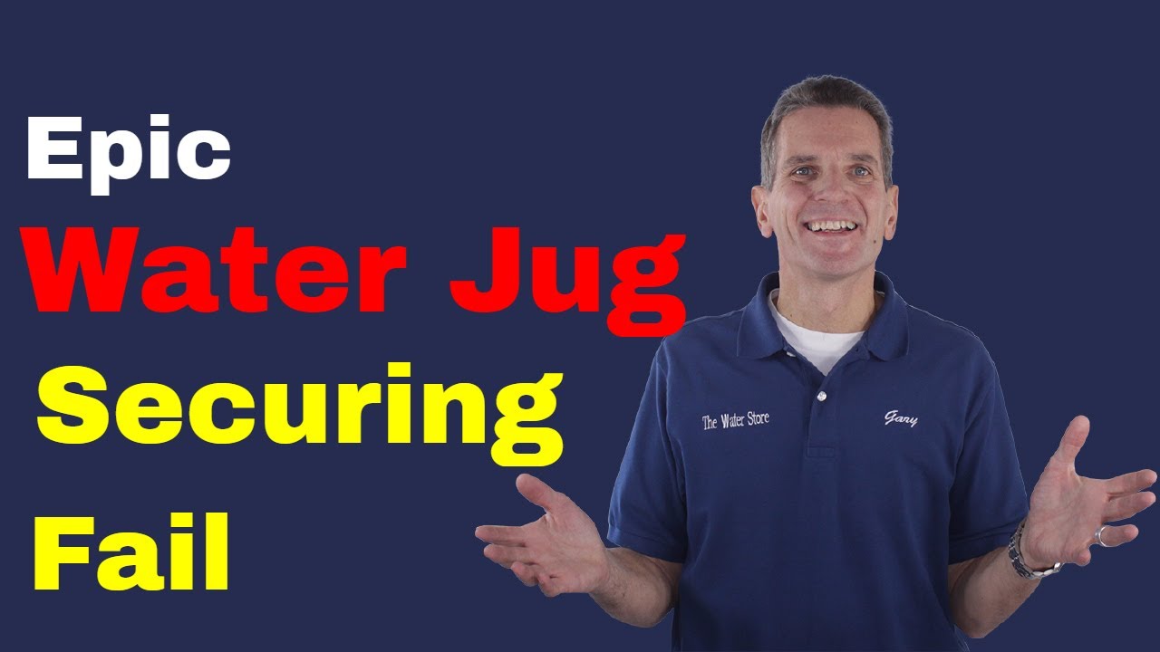 Epic Water Jug Securing Fail - Midland, Ontario