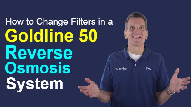 How to Change Filters in a Goldline 50 Reverse Osmsois Drinking Water System