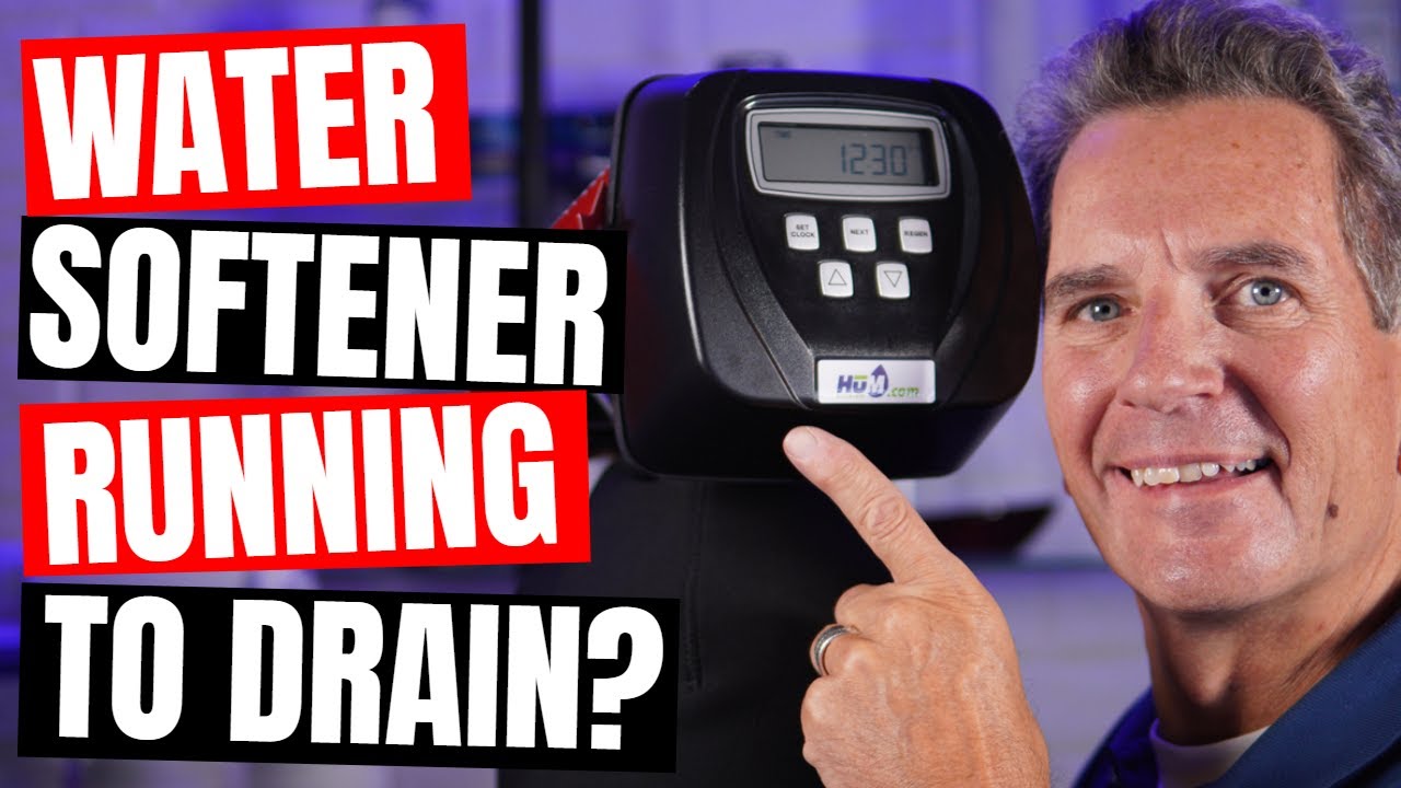 Water Softener Troubleshooting: Constantly Draining