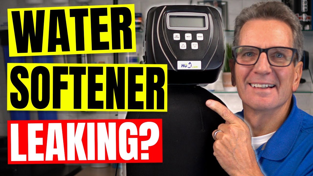 How to Fix a LEAKING Water Softener! (In-Depth DIY Guide)