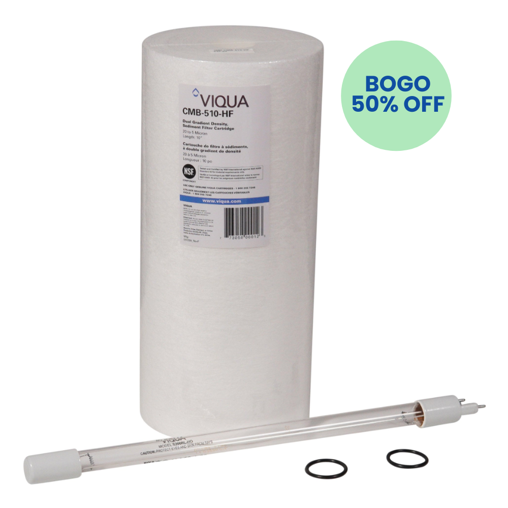 Viqua VH200-F10 Genuine Replacement UV Lamp and Filter (BOGO 50% OFF)