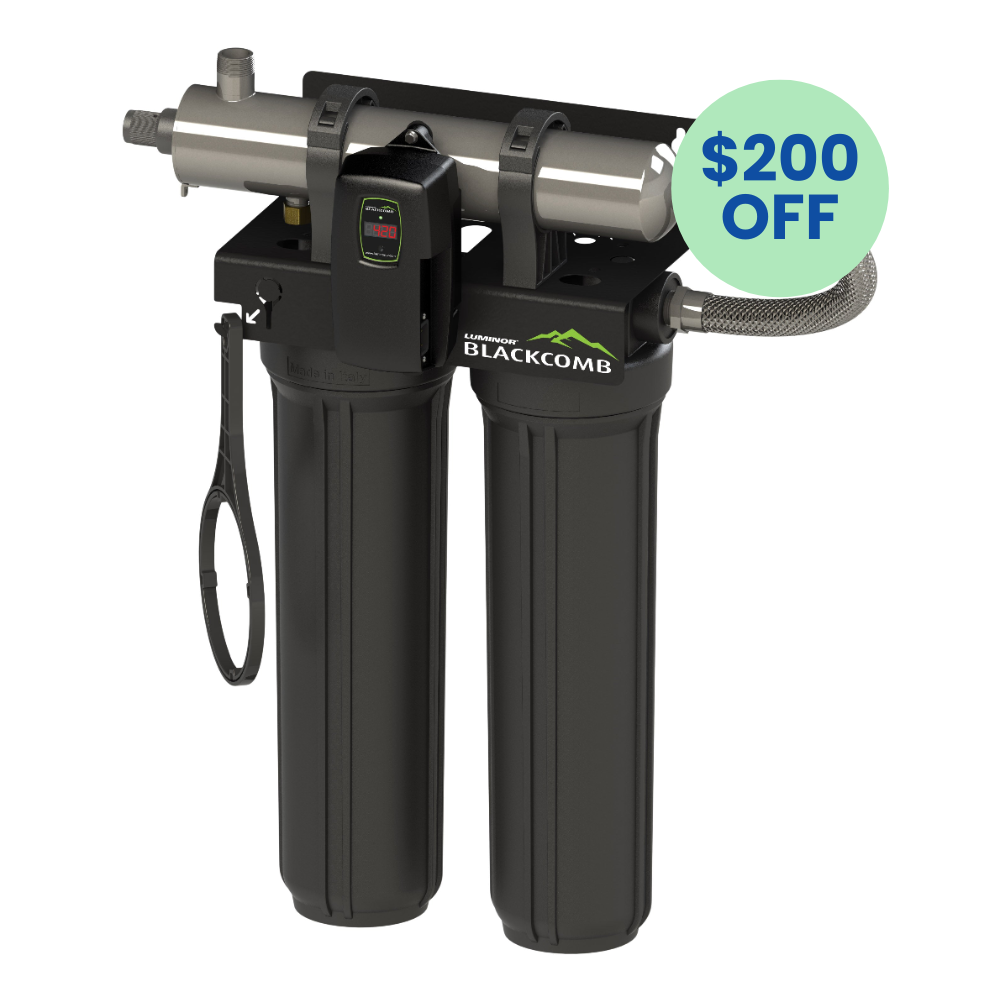 Luminor Blackcomb Cross-Over 15 gpm UV System LBH4-Z22 ($200 OFF)