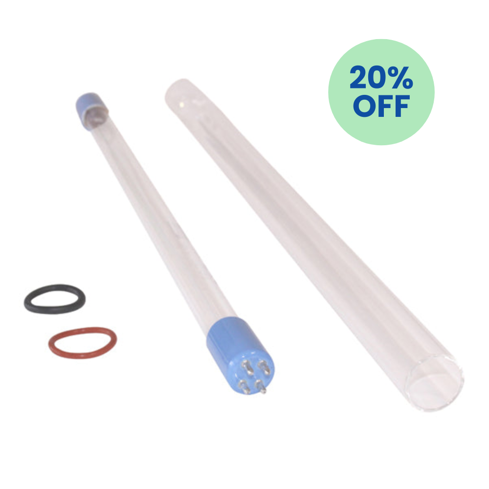 UV Dynamics 400152 &amp; 400151 Replacement UV Lamp &amp; Sleeve (20% OFF)