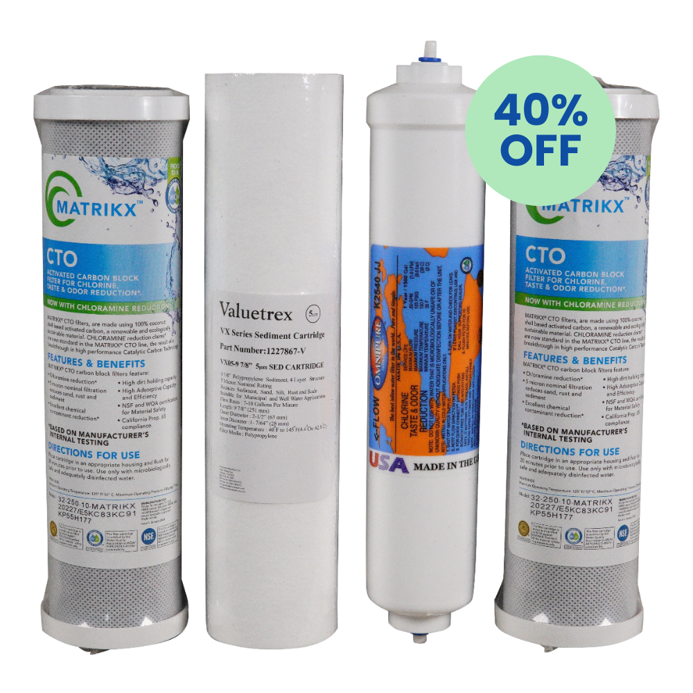 Water Saver 75 R/O Combo Pack 4 (40% OFF)