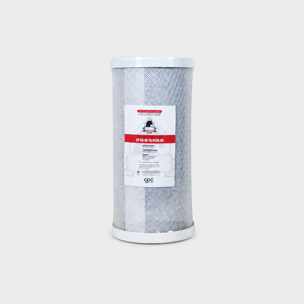 CPC Workhorse Plus Carbon Block Filter 4.5" x 10" - 5 Micron