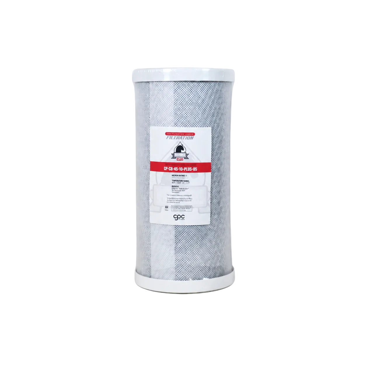 CPC Workhorse Plus Carbon Block Filter 4.5" x 10" - 5 Micron