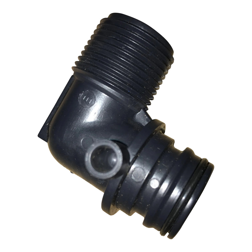 Clack Drain Elbow, 3/4" Male V315802