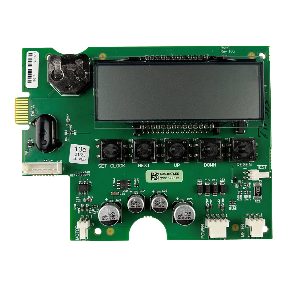 Clack WS1 5 Button Valve Circuit Board  V3108