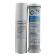 Combo 10" Filter 2 Pack - 1 Sediment and 1 Carbon | Bundle