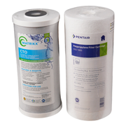 Combo Filter Pkg for 10" Big Blue One 50-5 Sediment One Carbon | Bundle
