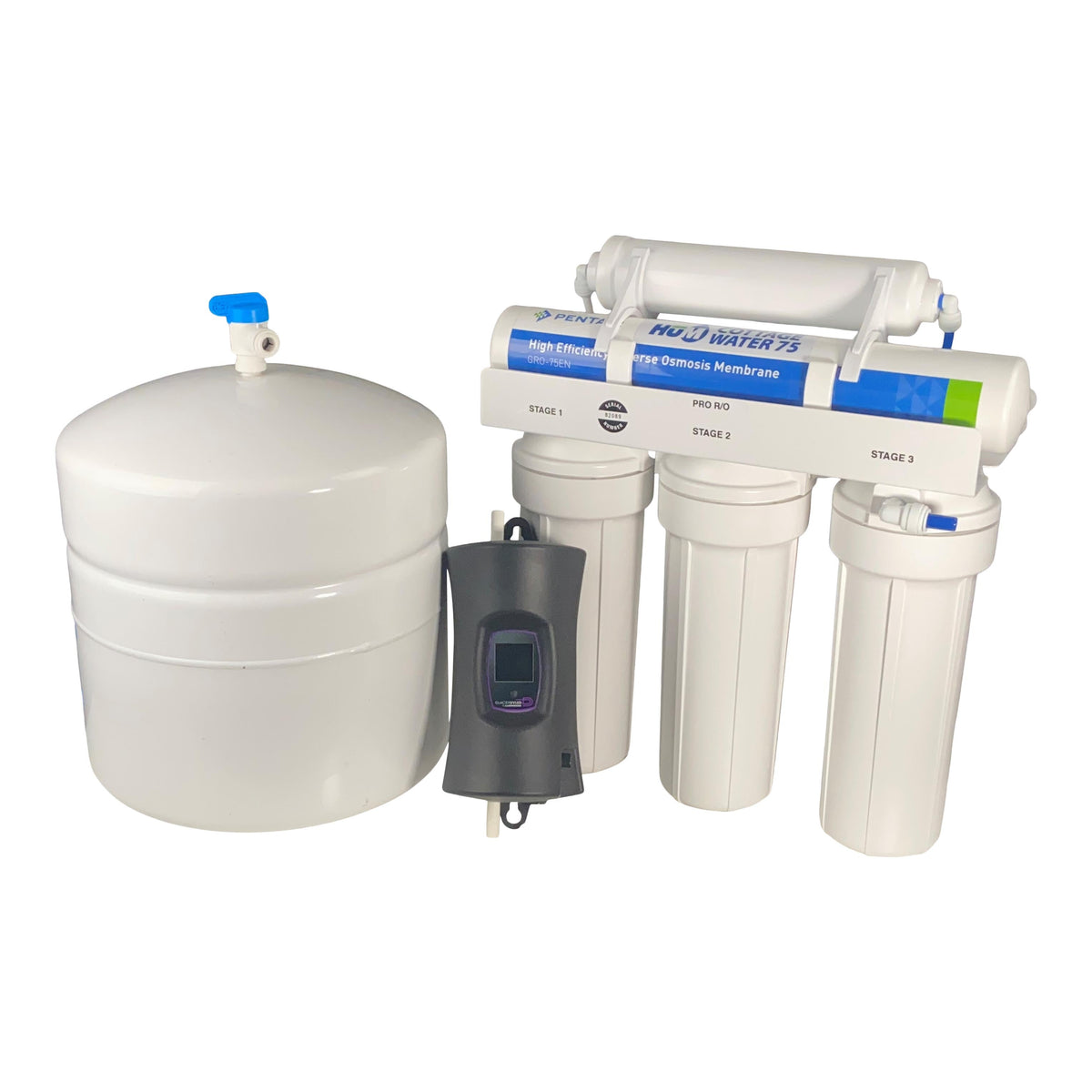 HUM Cottage Water 75 gpd R/O Drinking Water System with GUV-5S