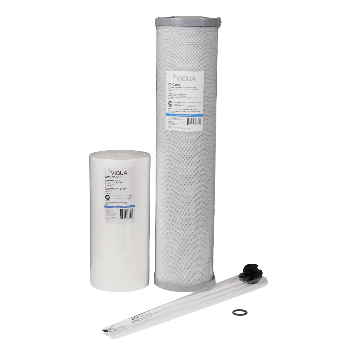 Genuine Viqua IHS12-D4 Replacement UV Lamp, Sleeve and Filters | Bundle