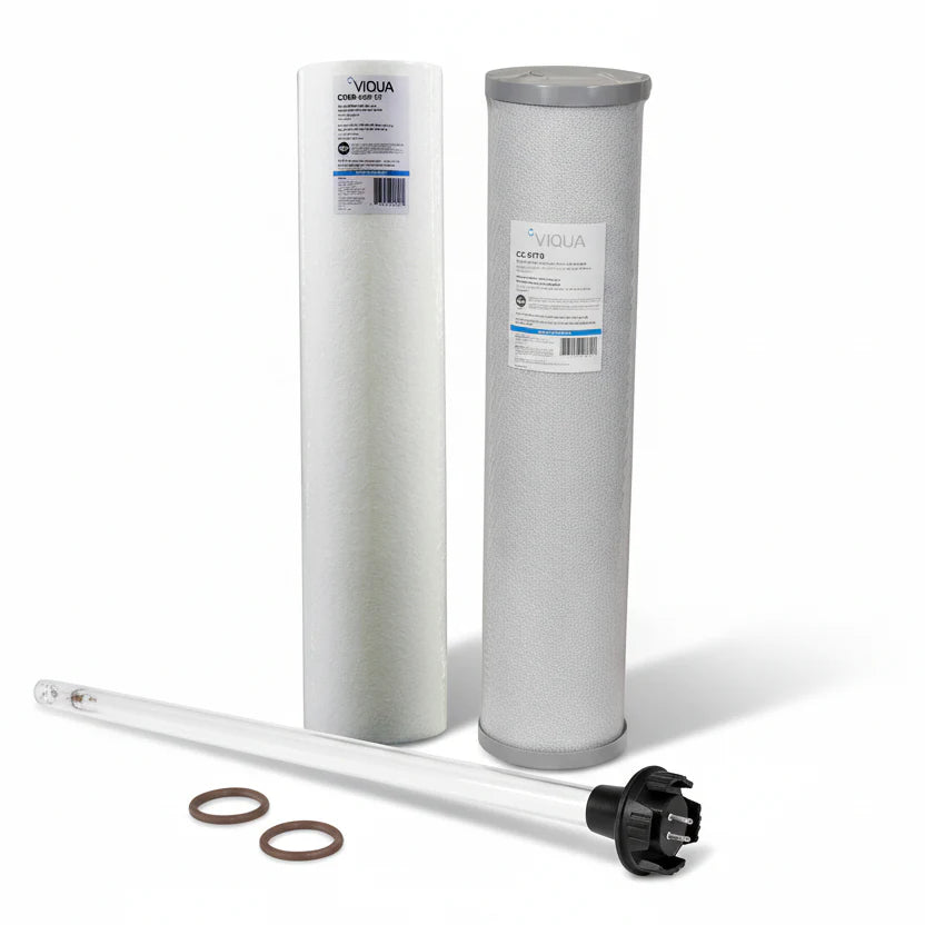 Genuine Viqua IHS22-E4 Replacement UV Lamp and Filters | Bundle