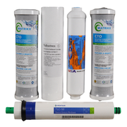 Goldline Reverse Osmosis 4 Filters and 1 Membrane Combo Pack | Bundle