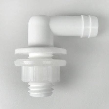 Clack Brine Tank Overflow Elbow and Nut