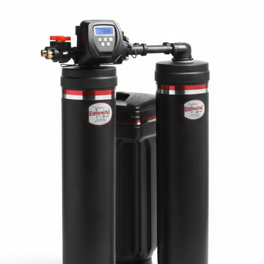 HUM Dual Tank Water Softener 75K