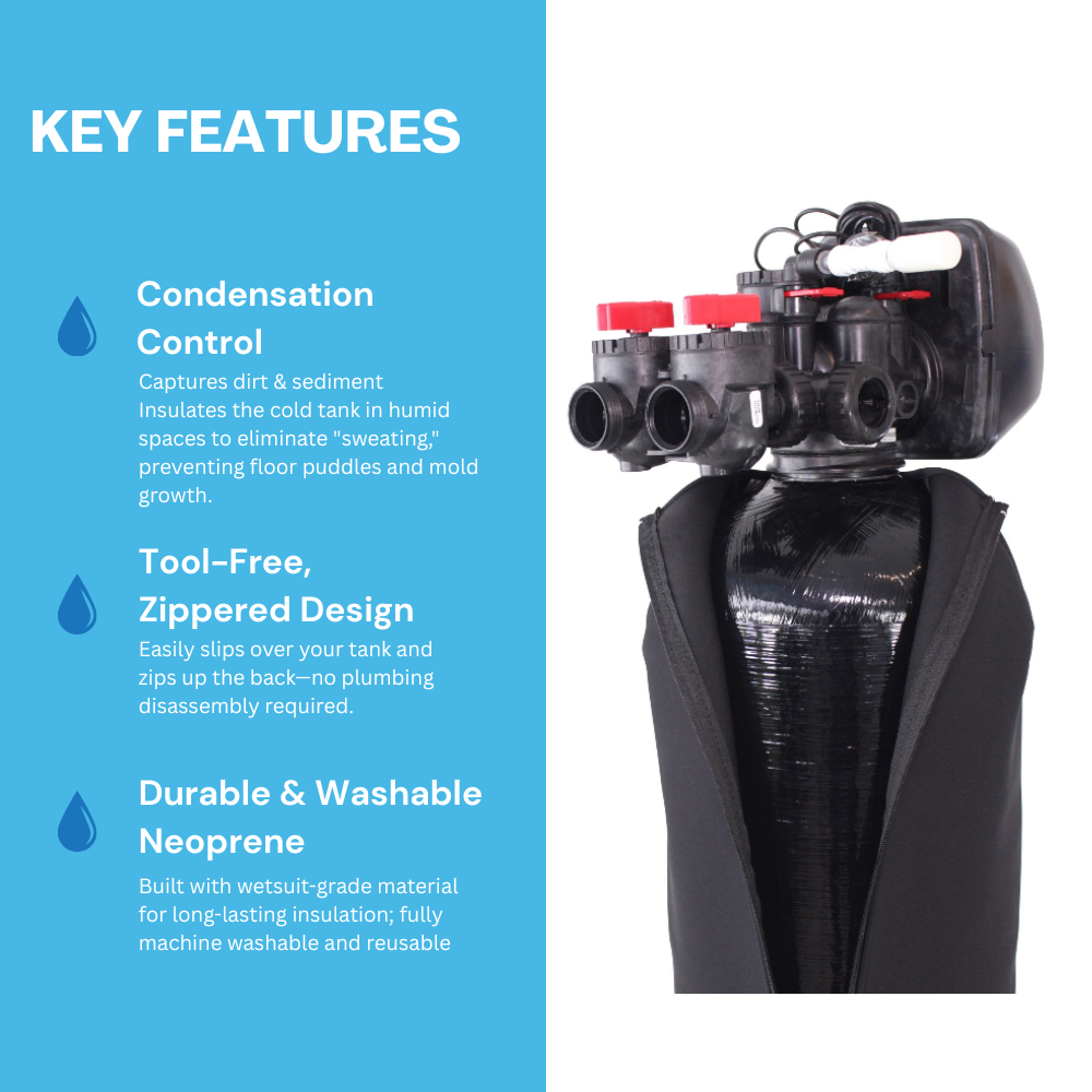 HUM Neoprene Water Softener Sweat Jacket 10 X 54 TJ1054ZIP