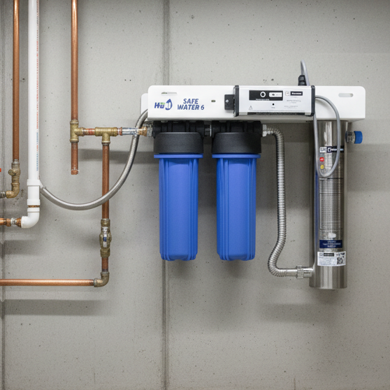 HUM Safe Water 6 GPM Minirack UV System