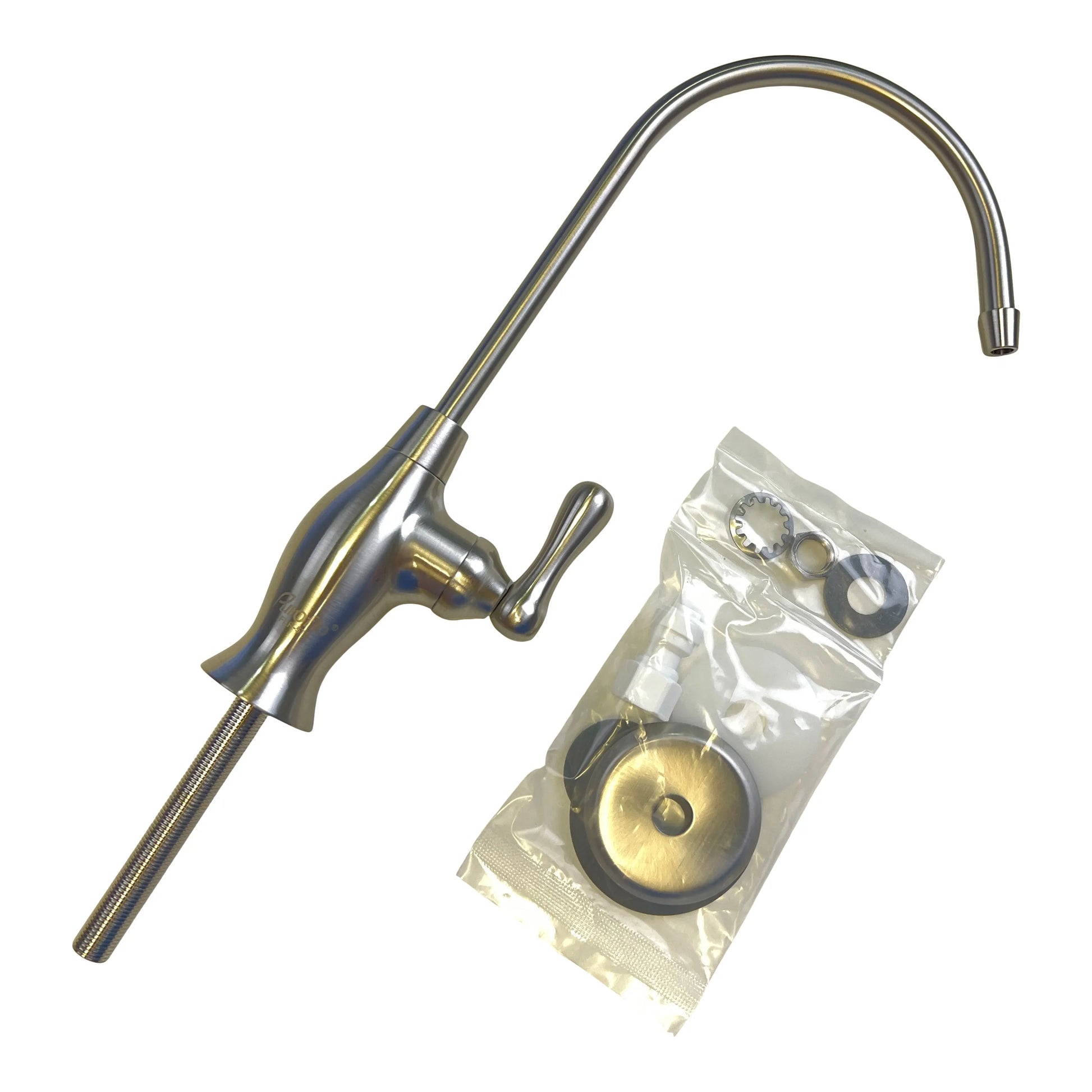 HUM Water Saver 75 gpd Reverse Osmosis System Brushed Nickel Faucet
