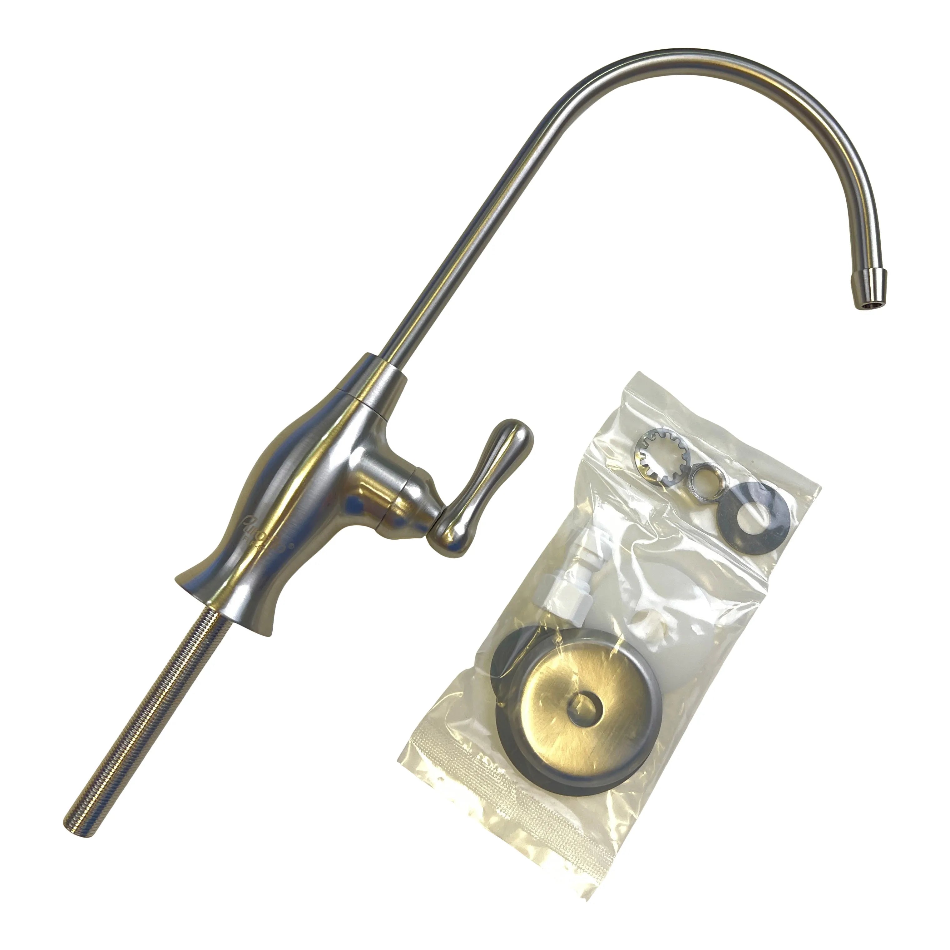 HUM Water Saver 75 gpd Reverse Osmosis System Brushed Nickel Faucet