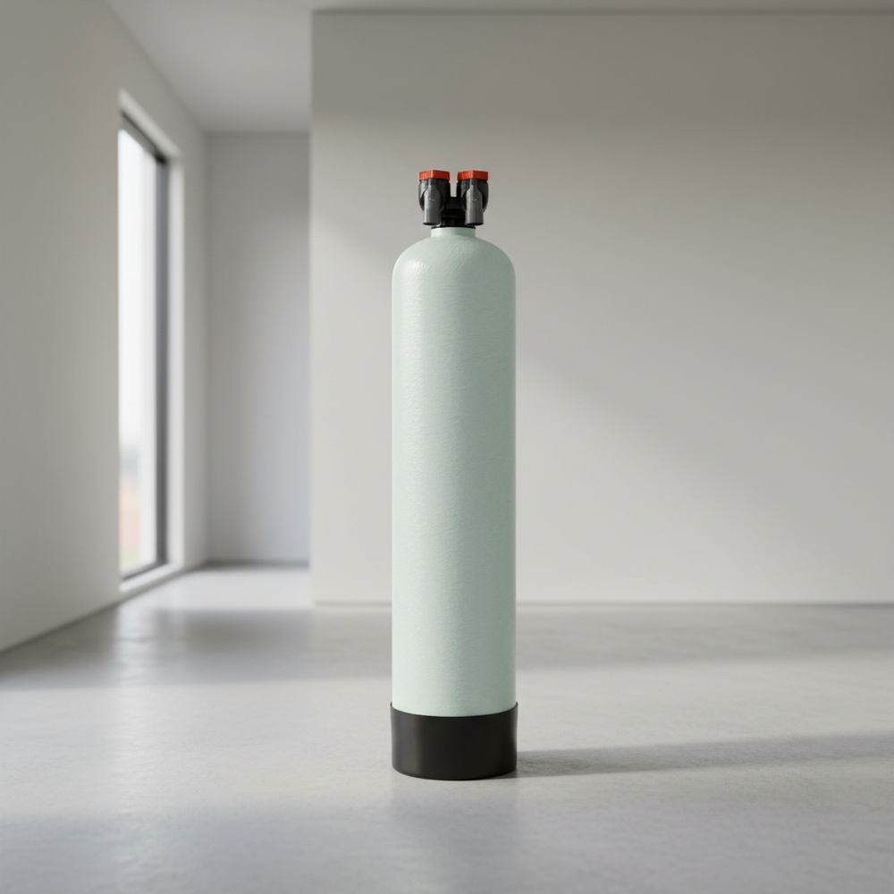 HUM Water in/out Valve Calcite Filter 1.5 Cubic Foot