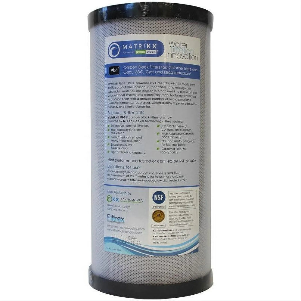 KX Matrikx 10" BB Pb1 Carbon Cyst & Lead Reduction #06-450-10-Matrikx