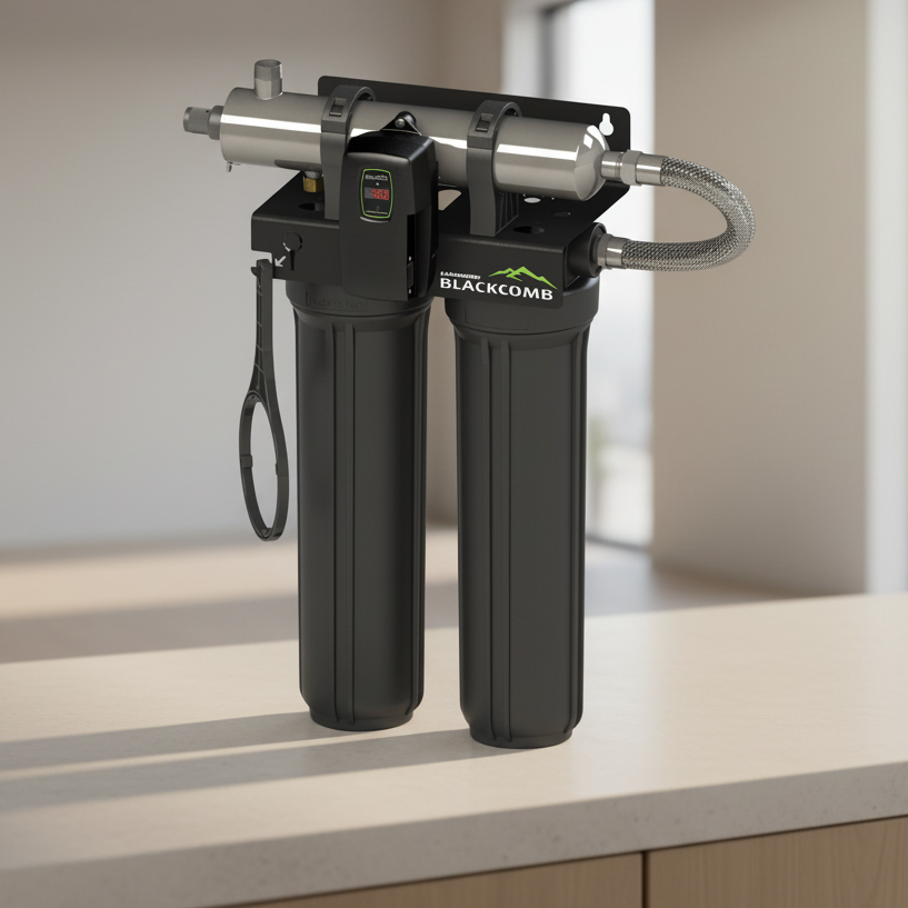 Luminor Blackcomb Cross-Over 15 gpm UV System LBH4-Z22