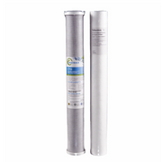 Minirack UV 1 Carbon & 1 Sediment 20" x 2.5" Filters | Bundle