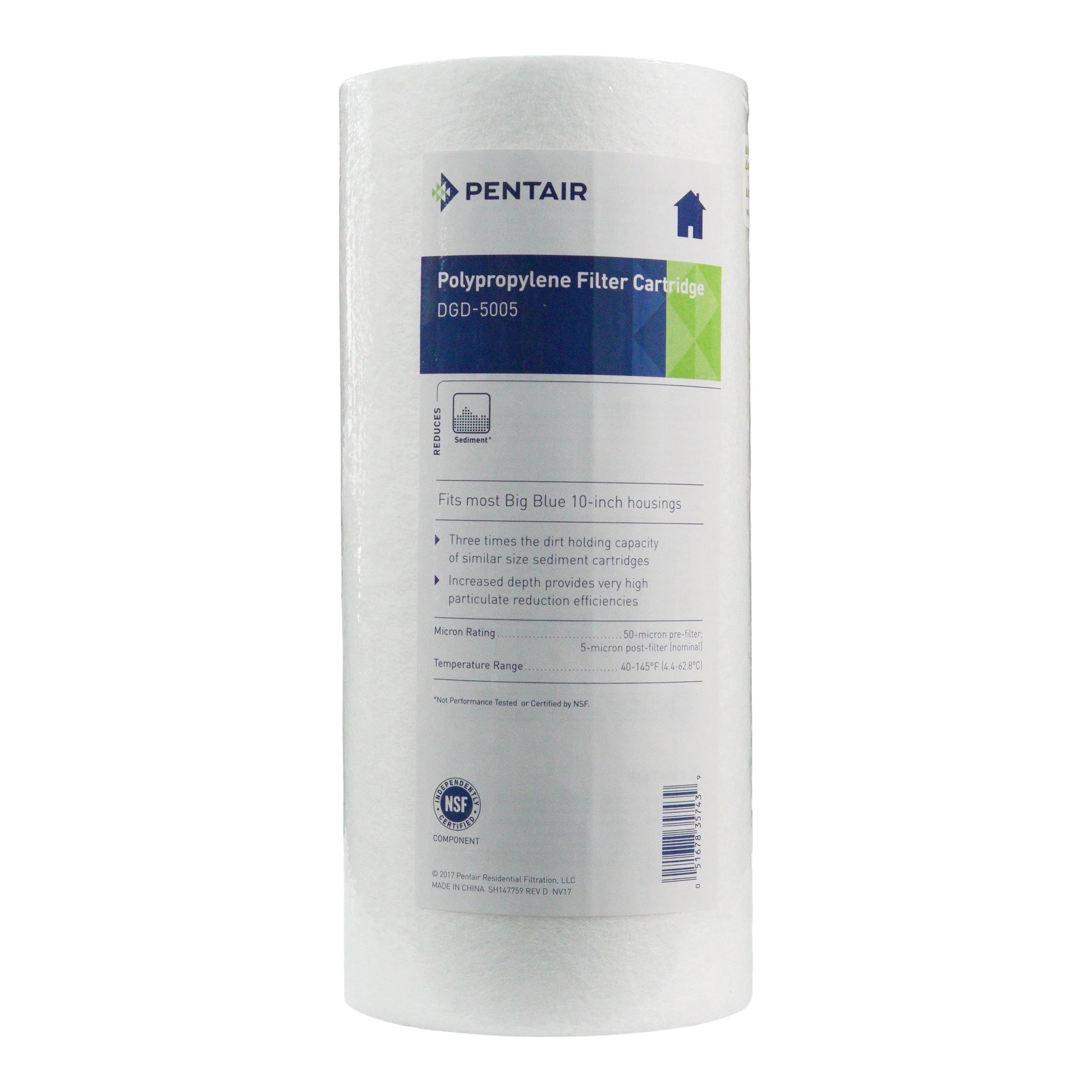 Pentair 10" BB Sediment DGD-5005 #155357-43