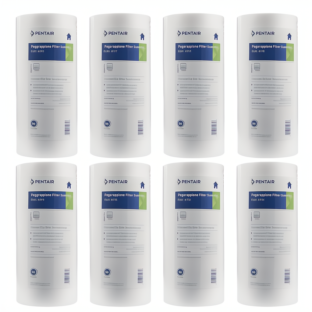 Pentair 10" BB Sediment DGD-5005 #155357-43 (8 Pack) | Bundle