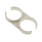 Reverse Osmosis Double Cilp 2.5" x 2" White