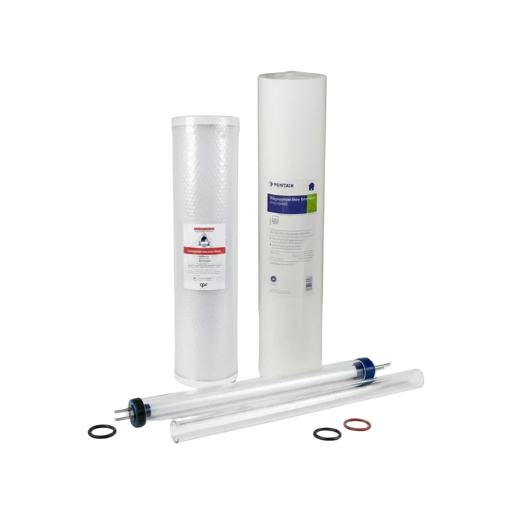 UV Dynamics MR400E-TP2/220 Lamp, Sleeve and Filters | Bundle