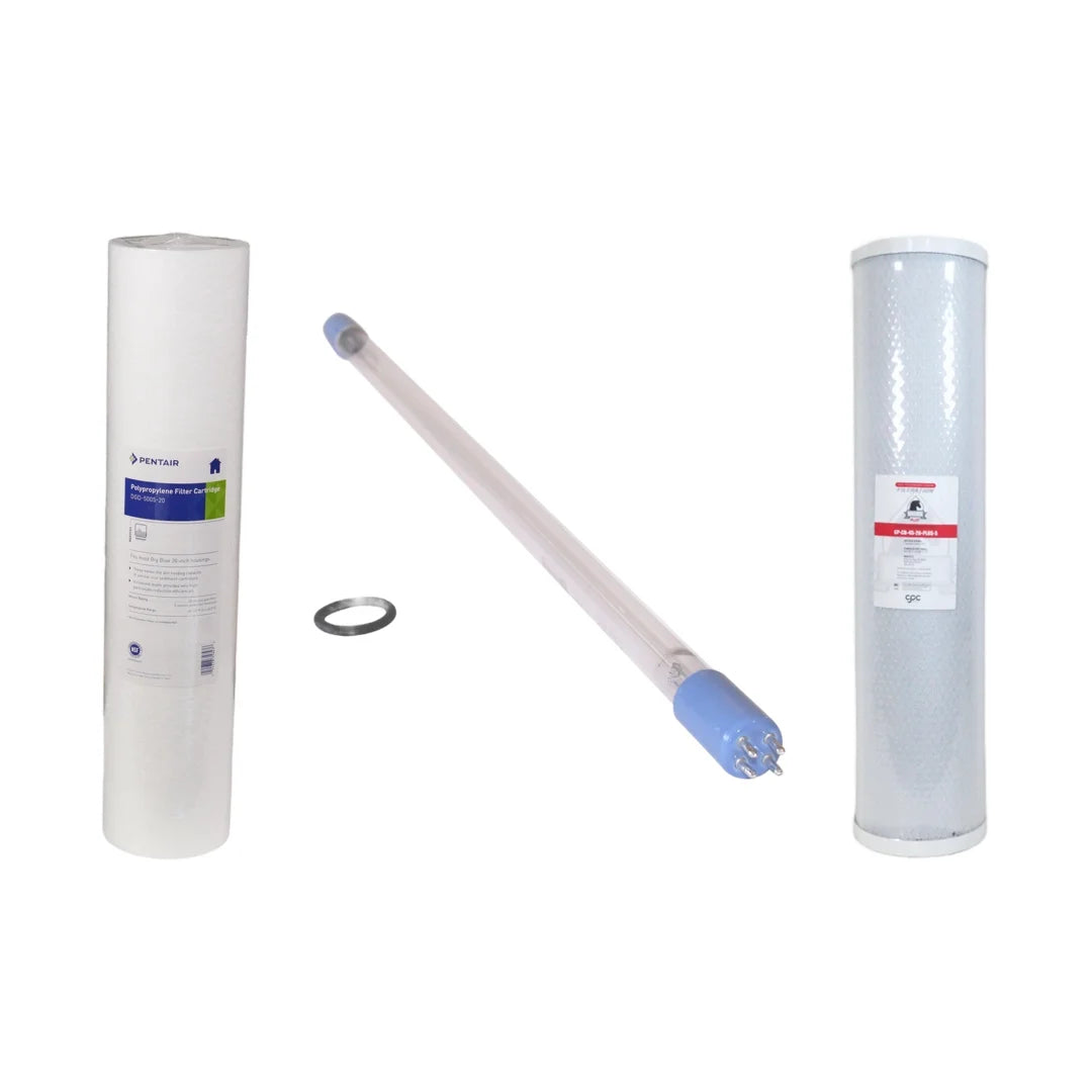 UV Dynamics MR400E-TP2/220 Lamp and Filters | Bundle