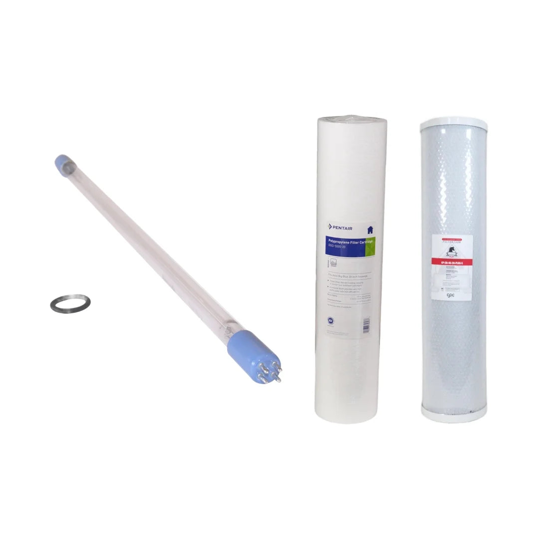 UV Dynamics MR400E-TP2/220 Lamp and Filters | Bundle